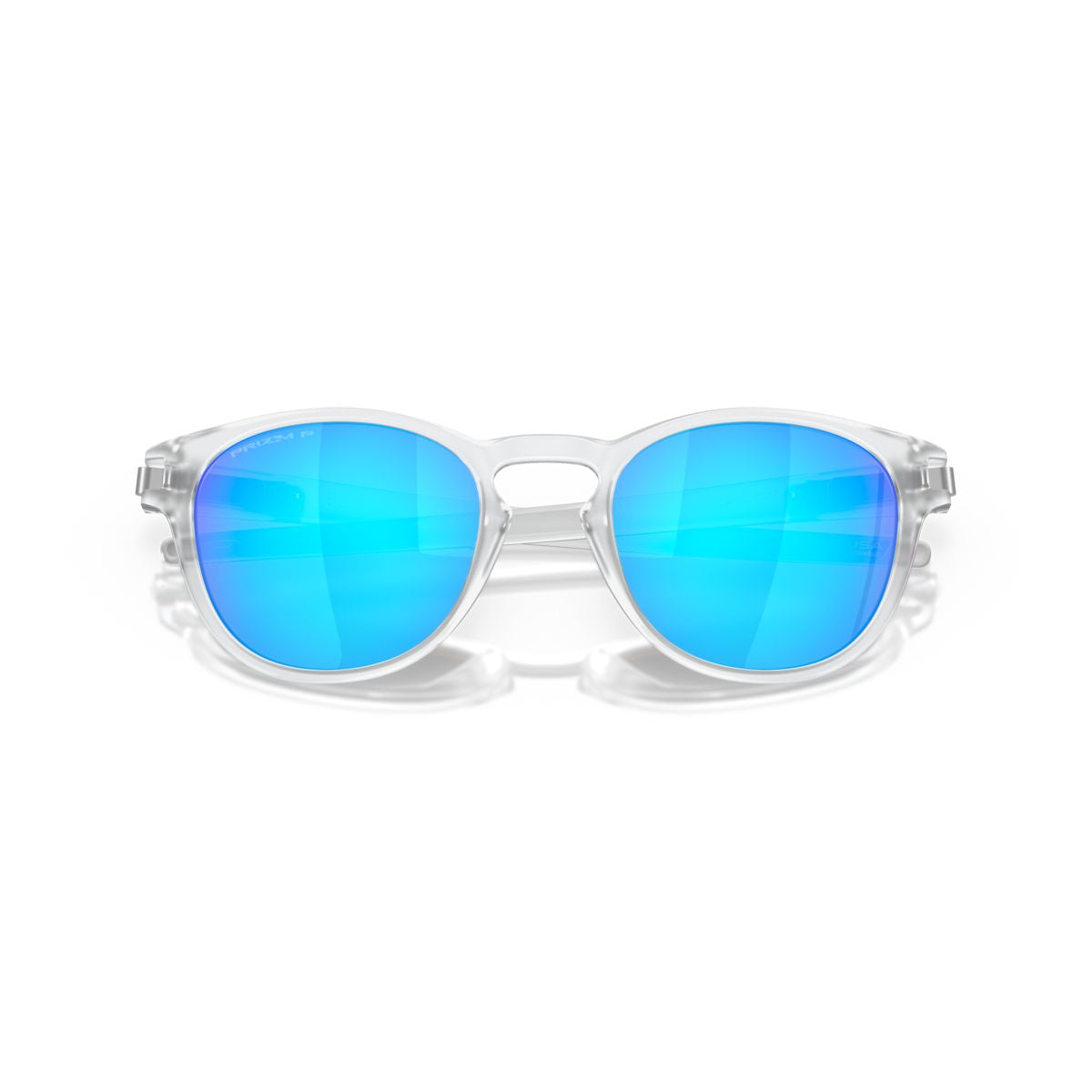Oakley Latch Matte Clear/Prizm Sapphire Polarized 0OO9265-926565