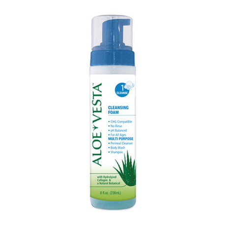 ConvaTec Aloe Vesta Cleansing Foam 8oz - Cam2