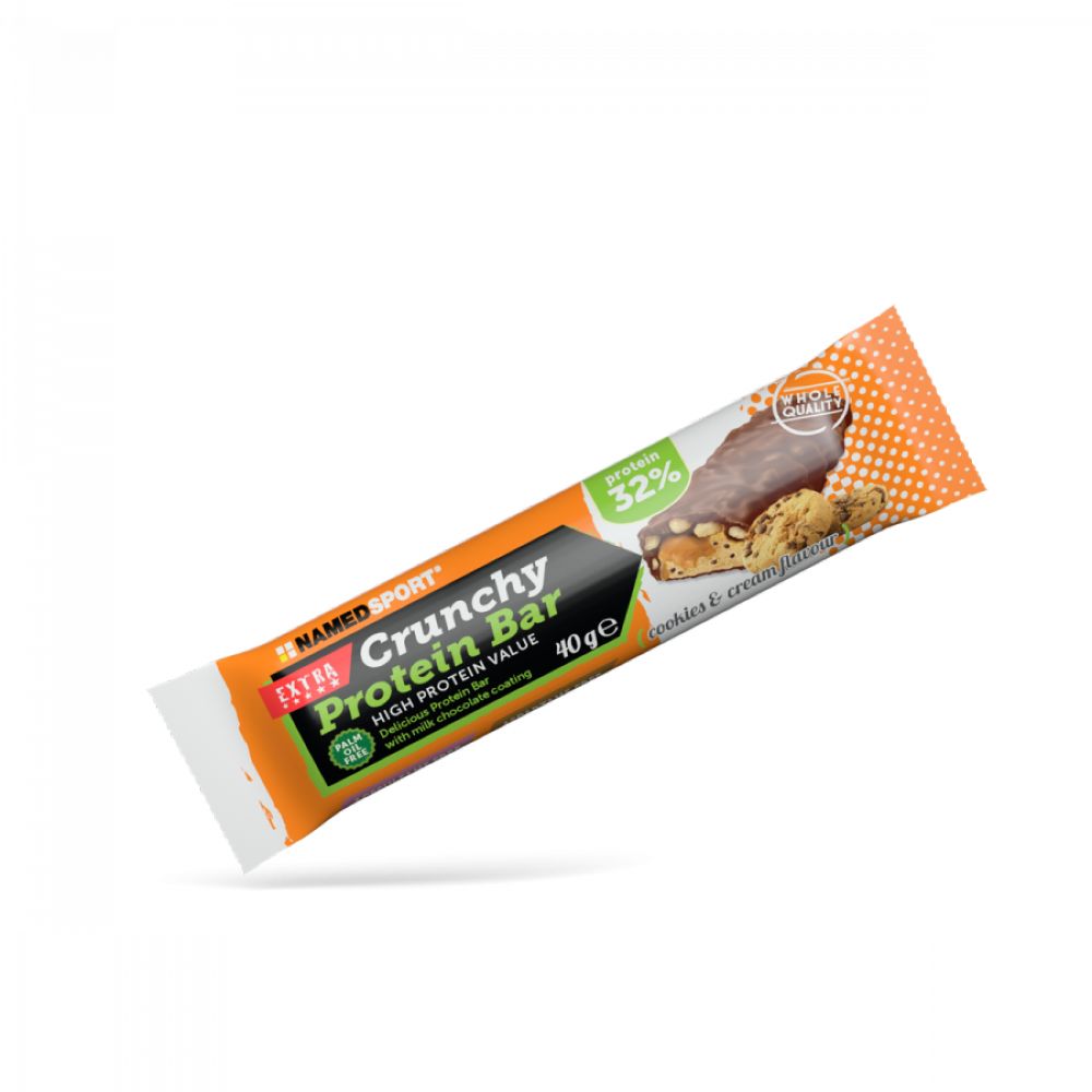 NamedSport Crunchy Protein bar Energy Bar 40g