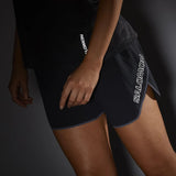 Salomon Women's Sense Aero 5 Shorts - Cam2