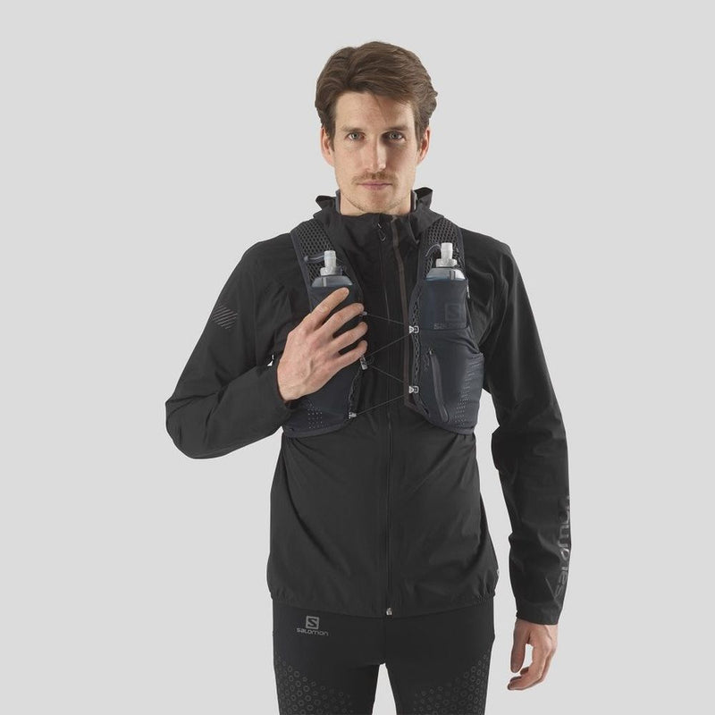 Salomon Unisex Nocturn Active Skin 4 Running Vest w/ Flasks