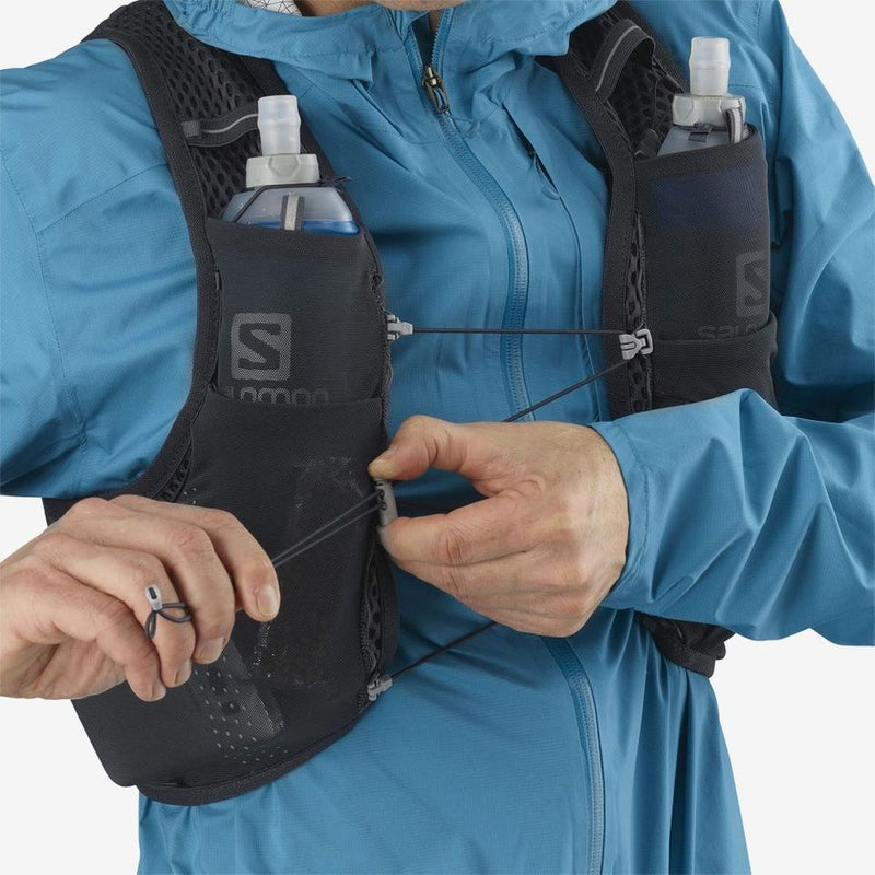 Salomon Unisex Nocturn Active Skin 4 Running Vest w/ Flasks