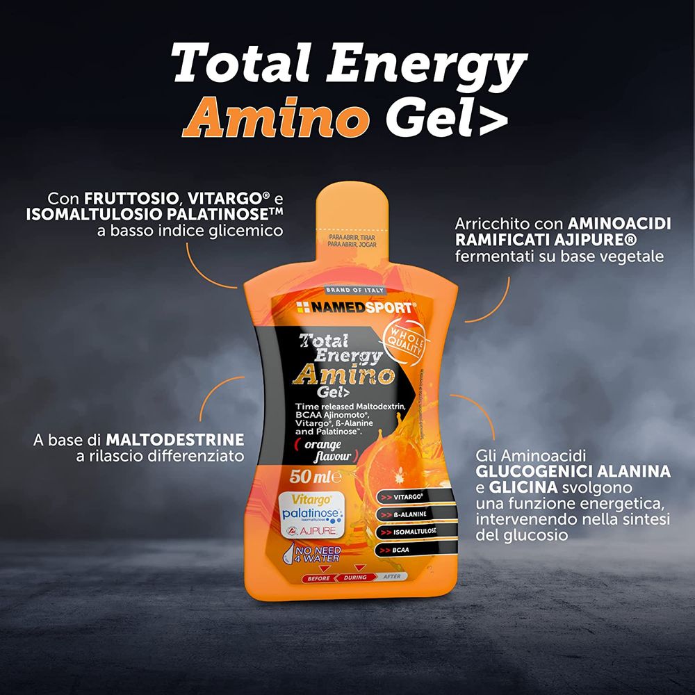 NamedSport Total Energy Amino Gel 50ml - Cam2