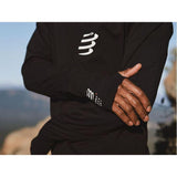 Compressport 3D Thermo Ultralight Racing Hoodie (Black) - Cam2