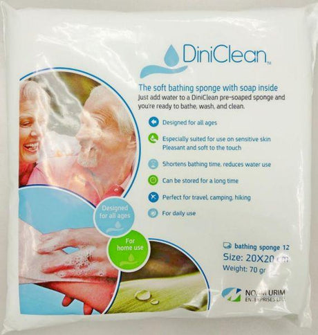 DiniClean Soaped Bathing Sponges 12 - Cam2