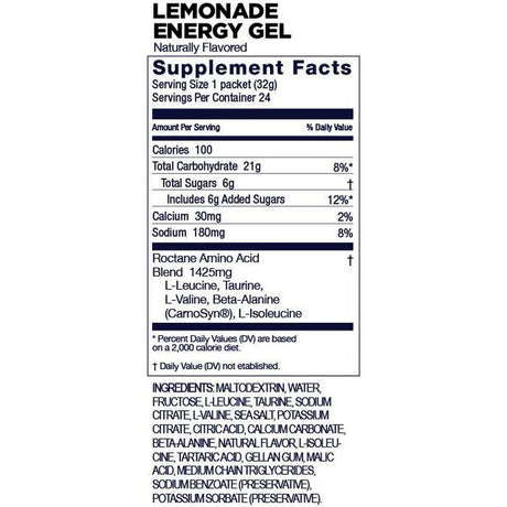 GU Energy Roctane Ultra Endurance Energy Gel - Cam2