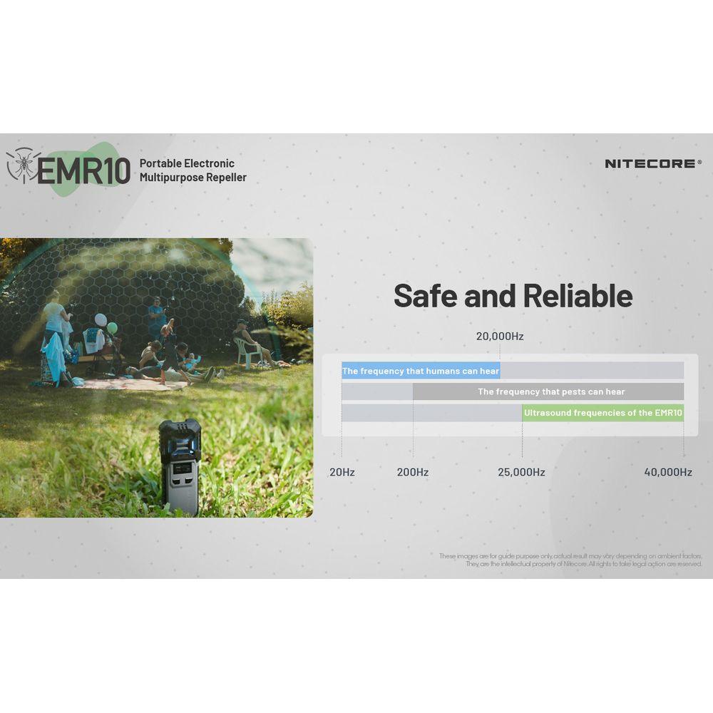 Nitecore EMR10 Portable Electronic Repeller - Cam2