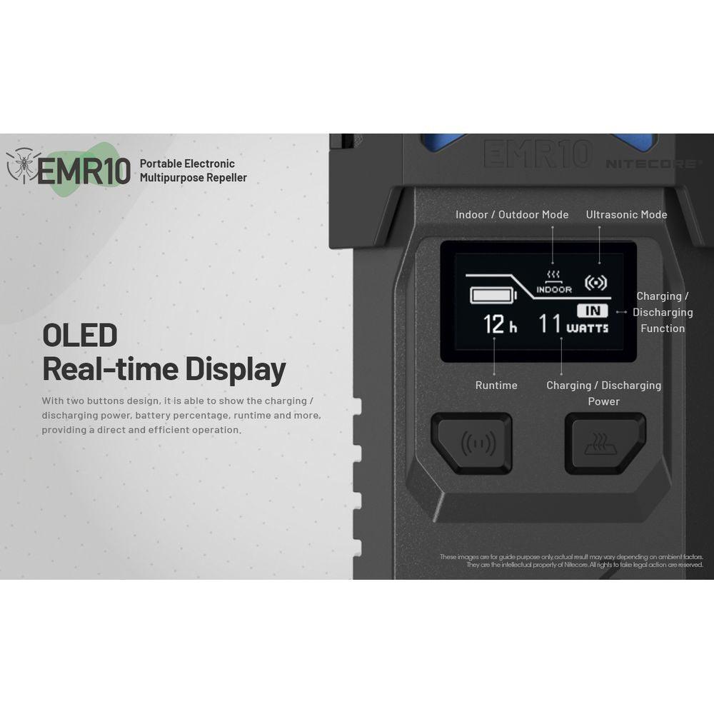 Nitecore EMR10 Portable Electronic Repeller - Cam2