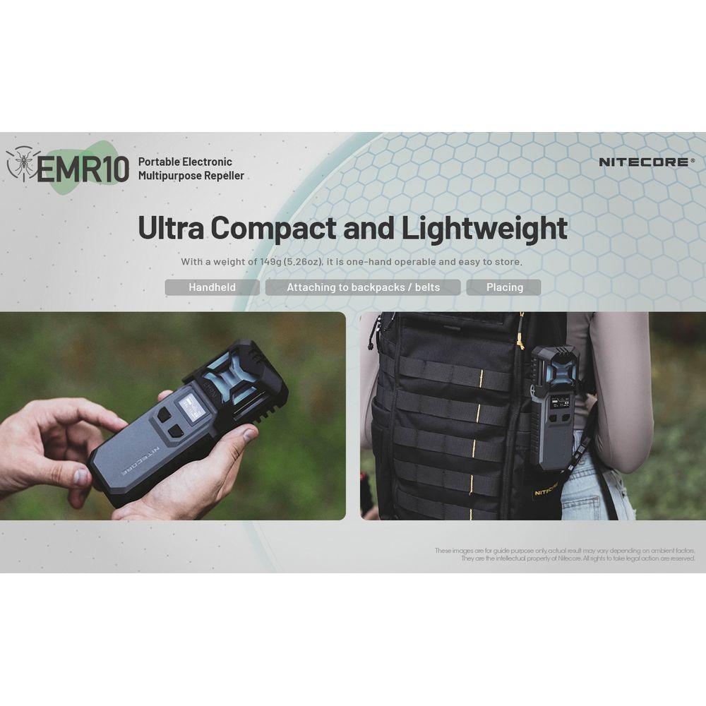 Nitecore EMR10 Portable Electronic Repeller - Cam2