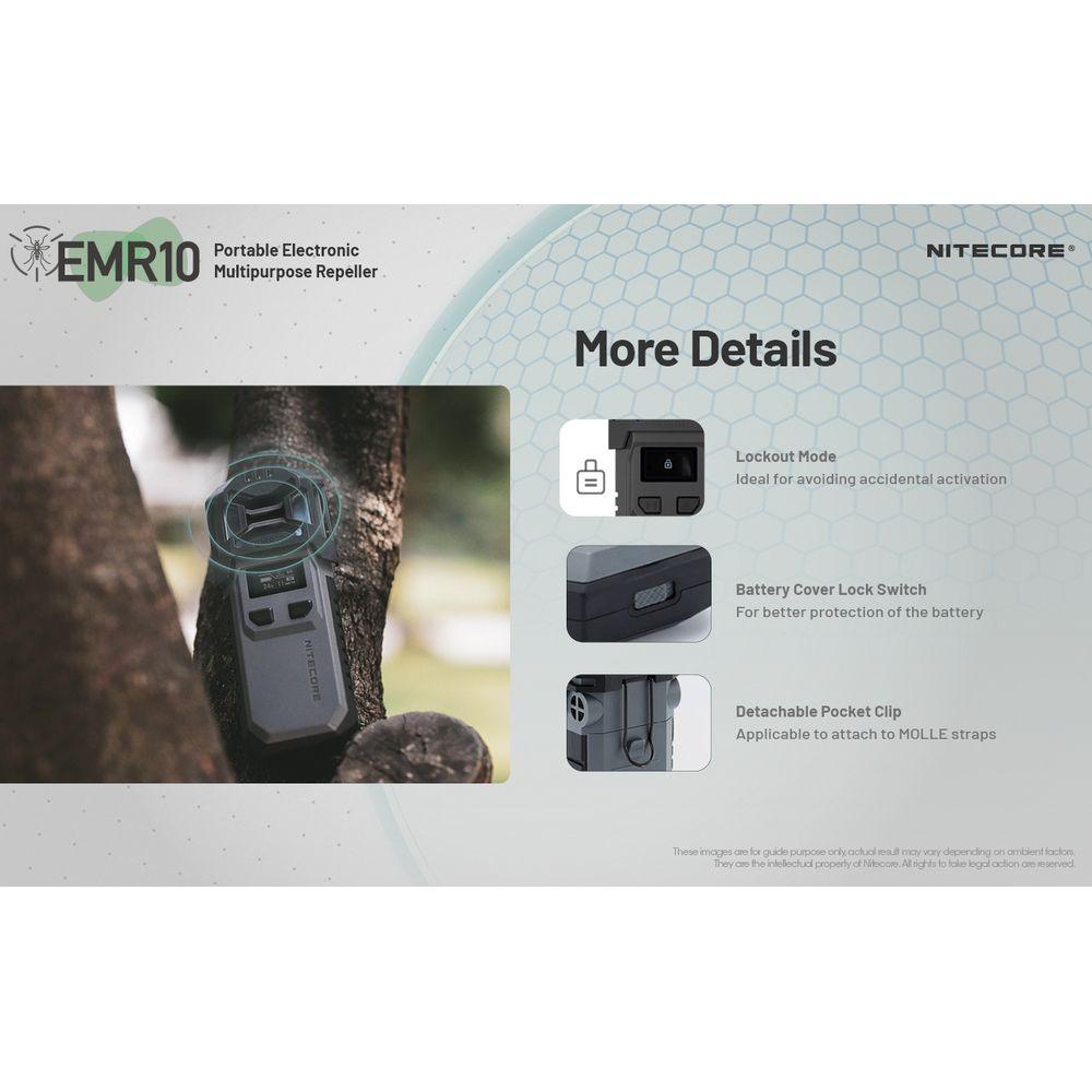 Nitecore EMR10 Portable Electronic Repeller - Cam2