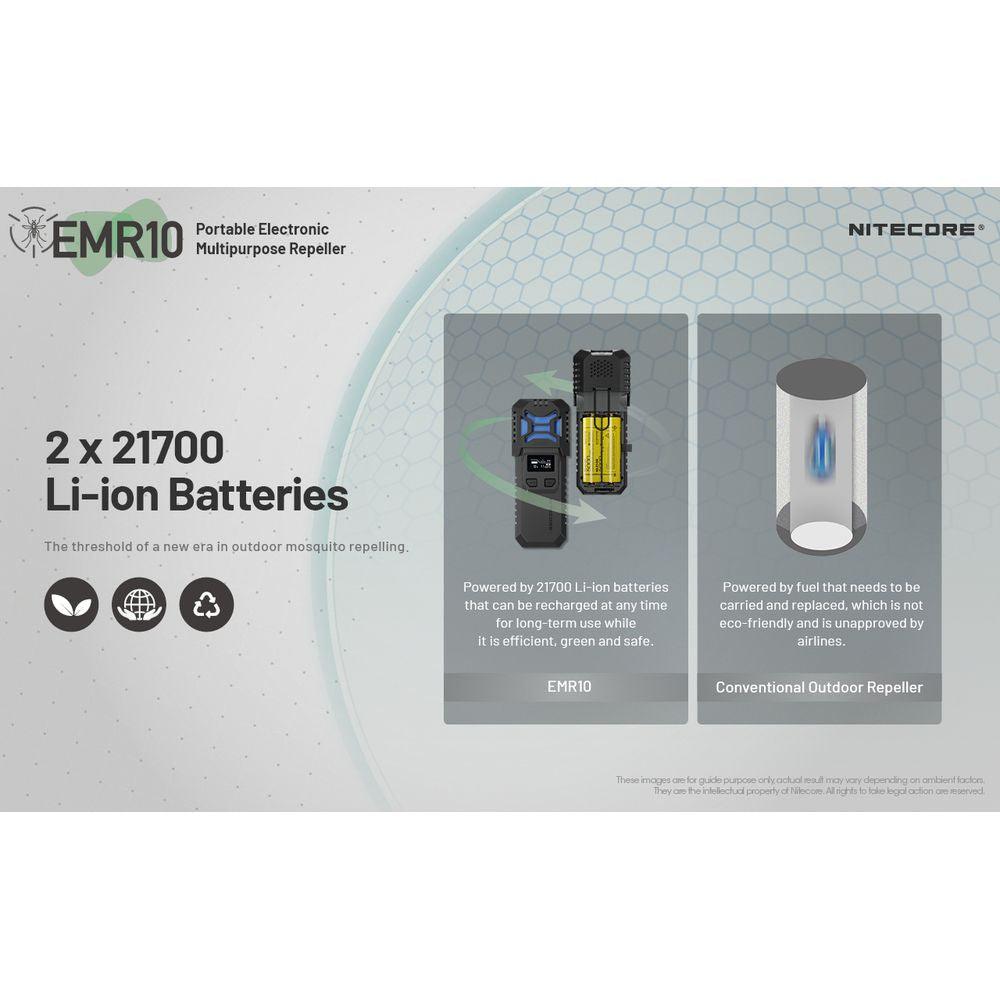 Nitecore EMR10 Portable Electronic Repeller - Cam2
