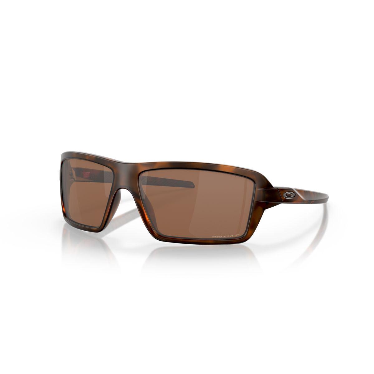 Oakley Cables Brown Tortoise/Prizm Tungsten Polarized 0OO9129-912907