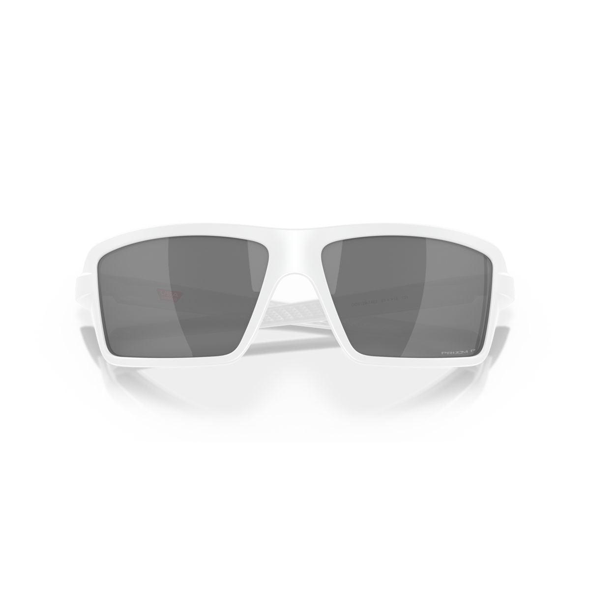 Oakley Cables Matte White/Prizm Black Polarized 0OO9129-912914 - Cam2