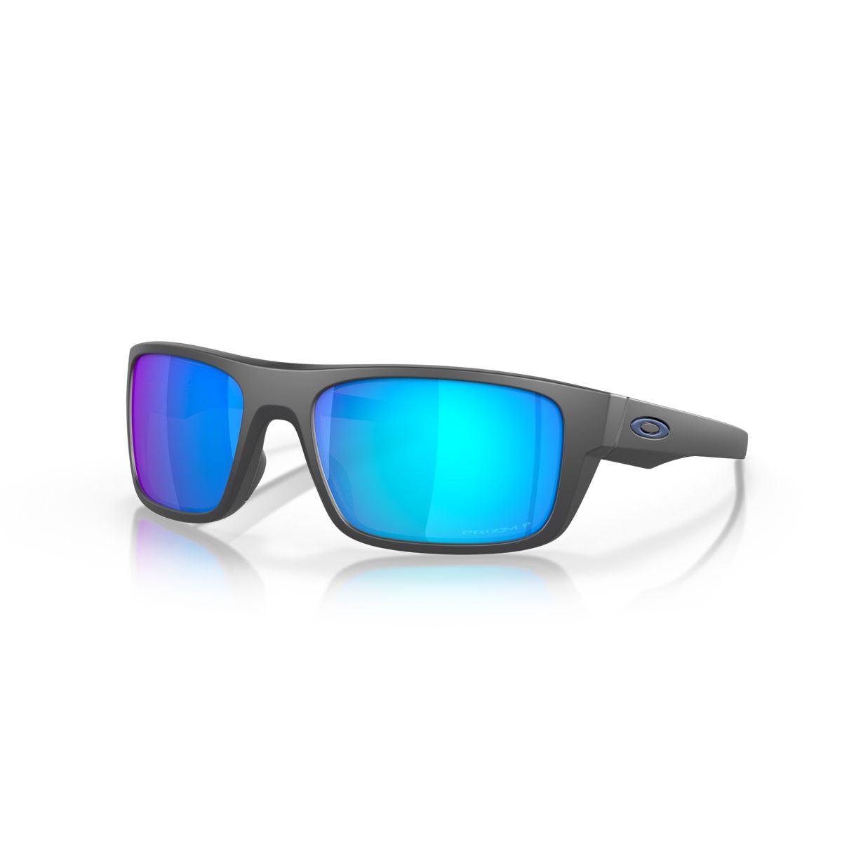 Oakley Drop Point Matte Dark Grey/Prizm Sapphire Polarized 0OO9367-936706