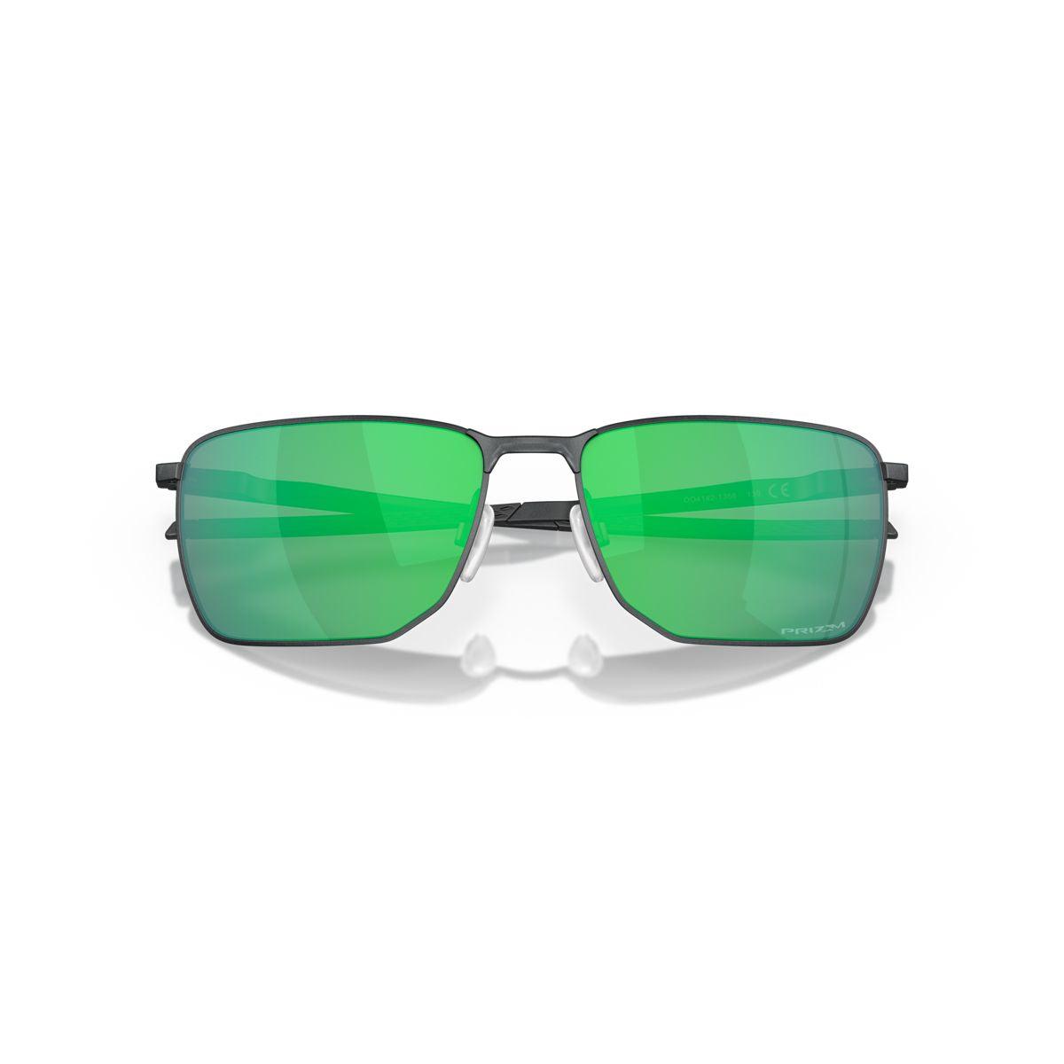 Oakley Ejector Satin Light Steel/Prizm Jade 0OO4142-414213 - Cam2