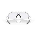 Oakley Evzero path (Low Bridge Fit) Matte White/Clear To Black Iridium Photochromic 0OO9313-931306