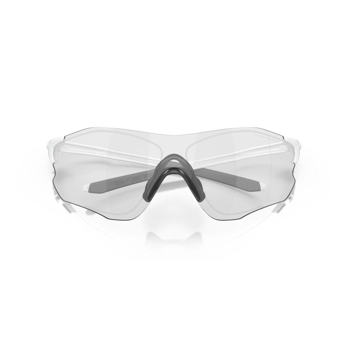 Oakley Evzero path (Low Bridge Fit) Matte White/Clear To Black Iridium Photochromic 0OO9313-931306