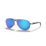 Oakley Feedback Polished Chrome/Prizm Sapphire Polarized 0OO4079-407933 - Cam2