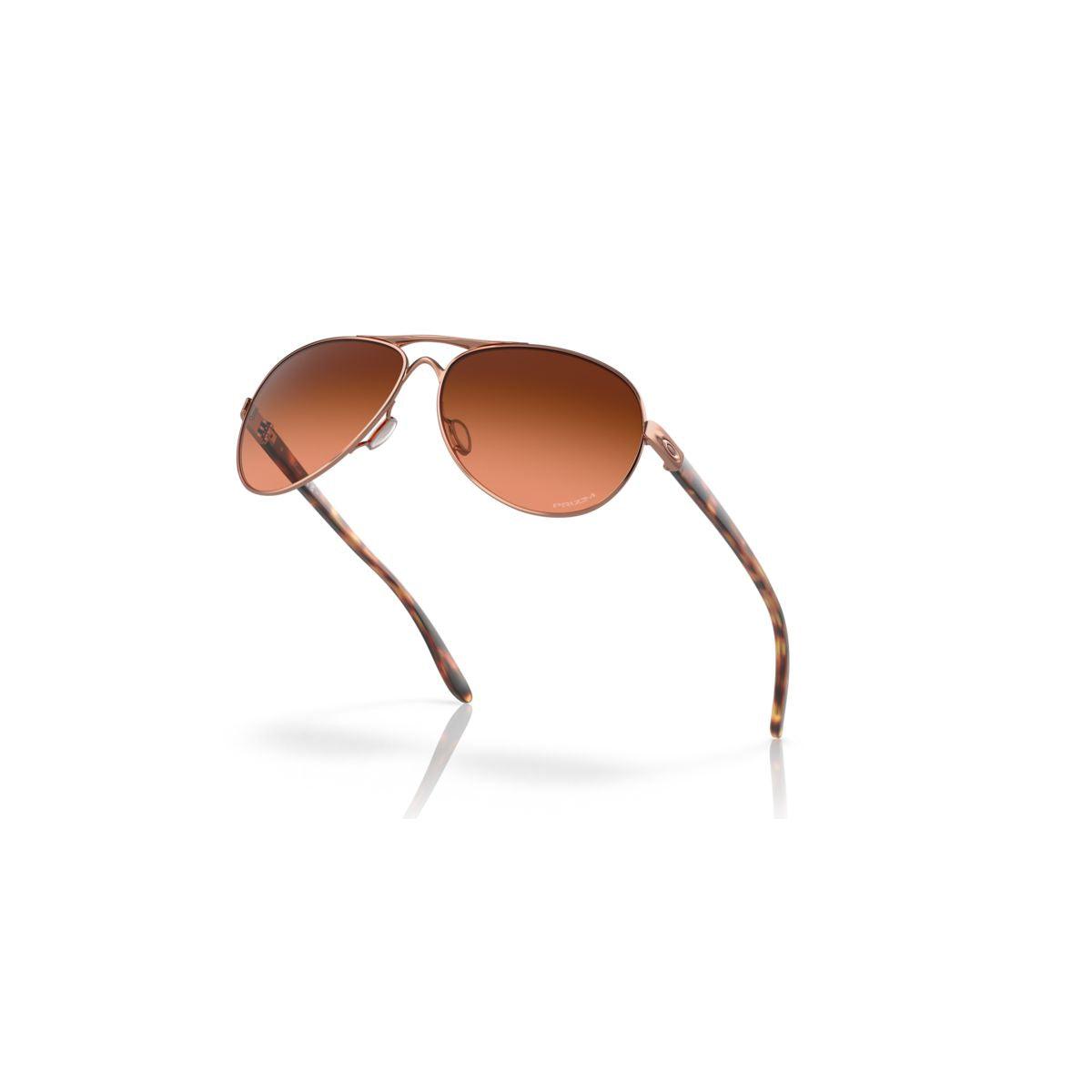 Oakley Feedback Rose Gold/Prizm Brown Gradient 0OO4079-407946 - Cam2