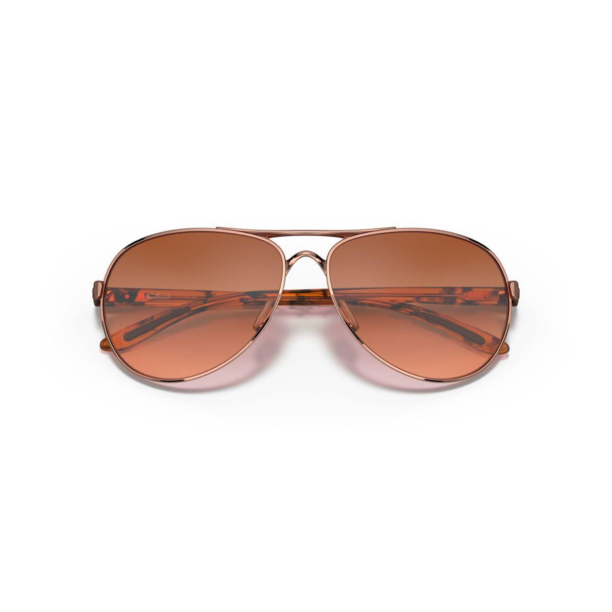 Oakley Feedback Rose Gold/Vr50 Brown Gradient 0OO4079-407901 - Cam2