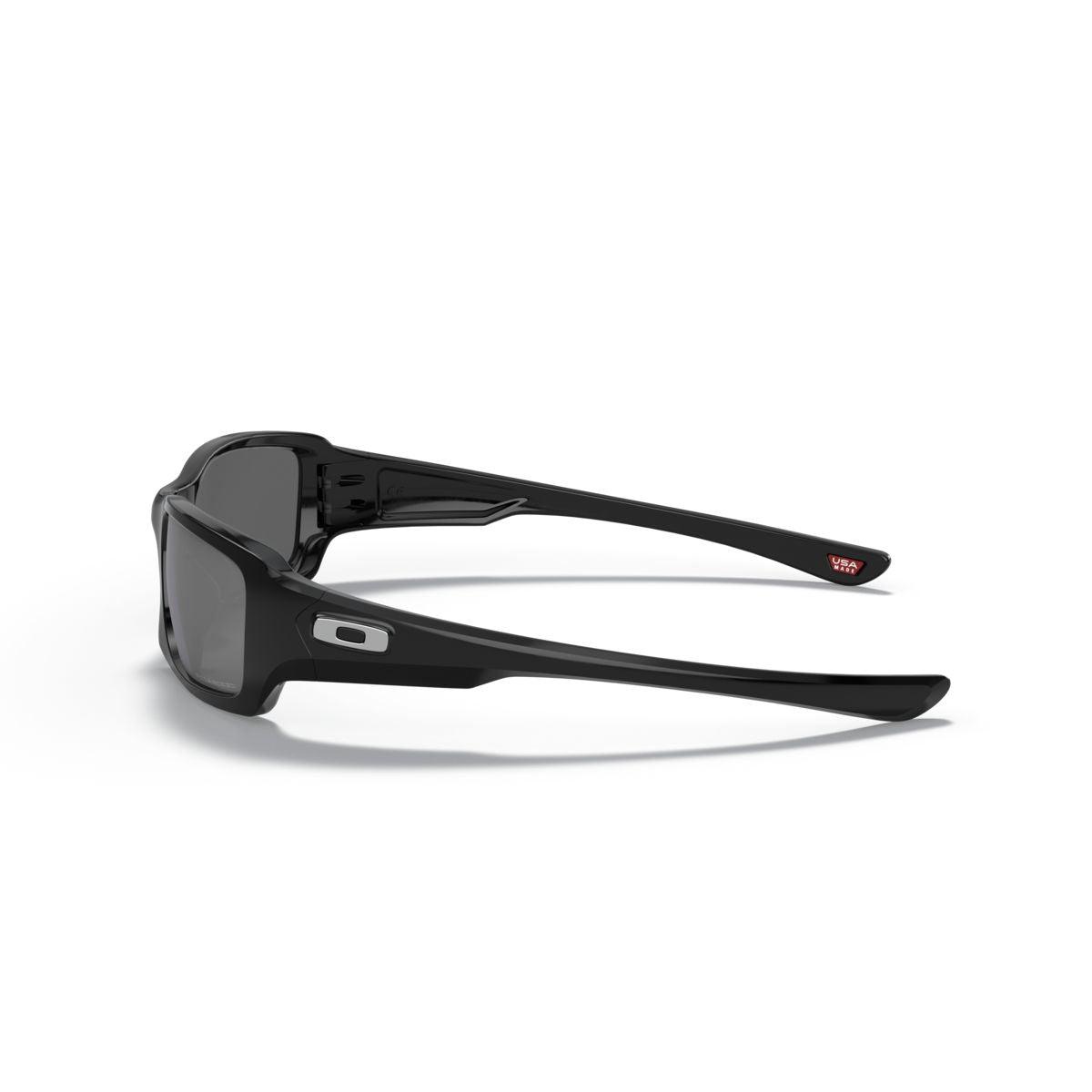 Oakley Fives Squared Polished Black/Black Iridium Polarized 0OO9238-923806