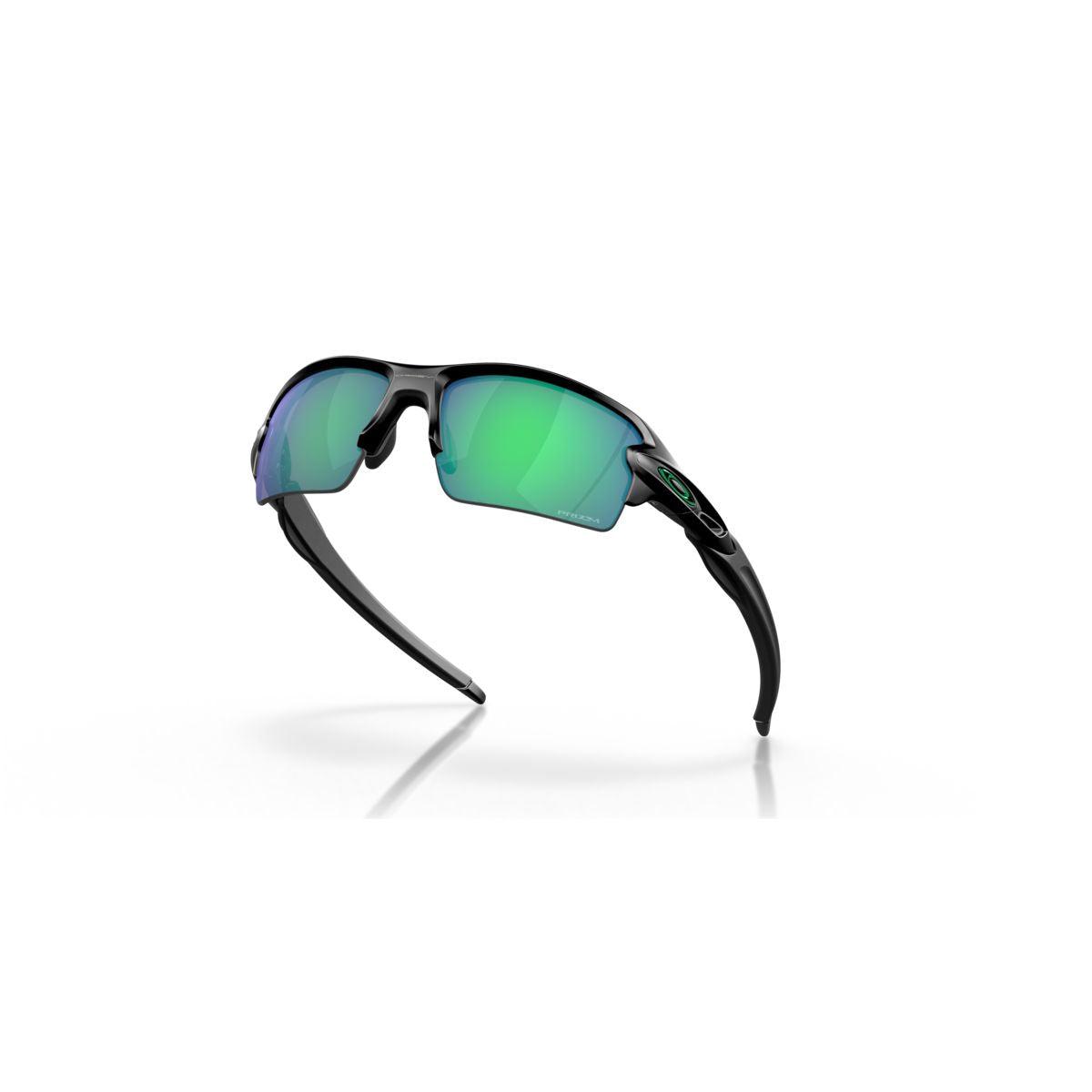 Oakley Flak 2.0 (Low Bridge Fit) Matte Black/Prizm Jade Polarized 0OO9271-927125 - Cam2