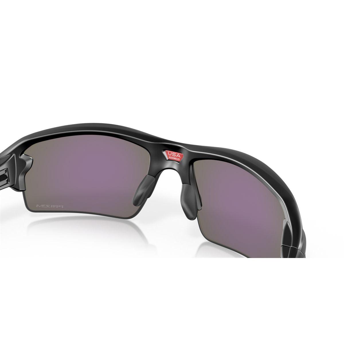 Oakley Flak 2.0 (Low Bridge Fit) Matte Black/Prizm Jade Polarized 0OO9271-927125 - Cam2