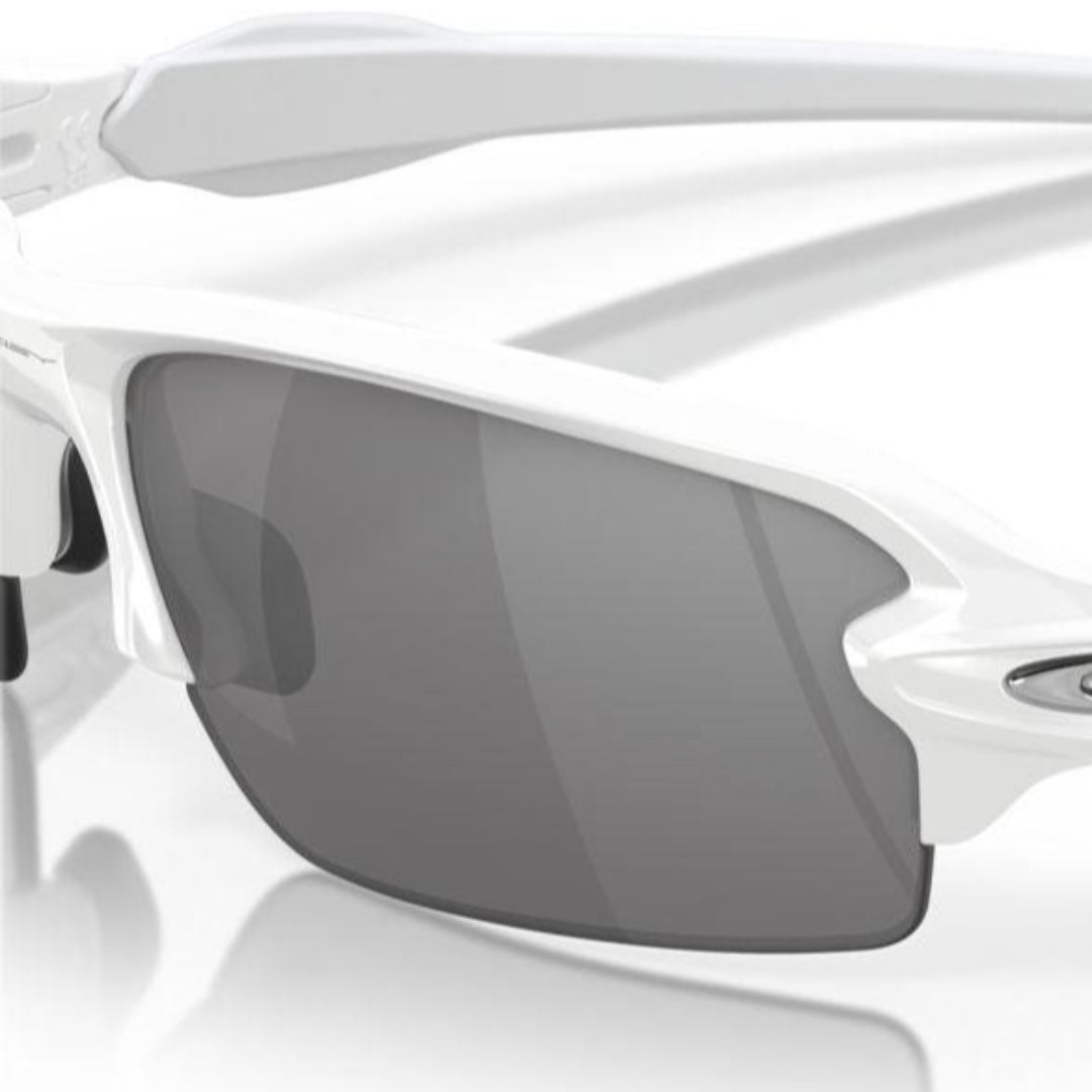 Oakley Flak 2.0 (Low Bridge Fit) Polished White/Slate