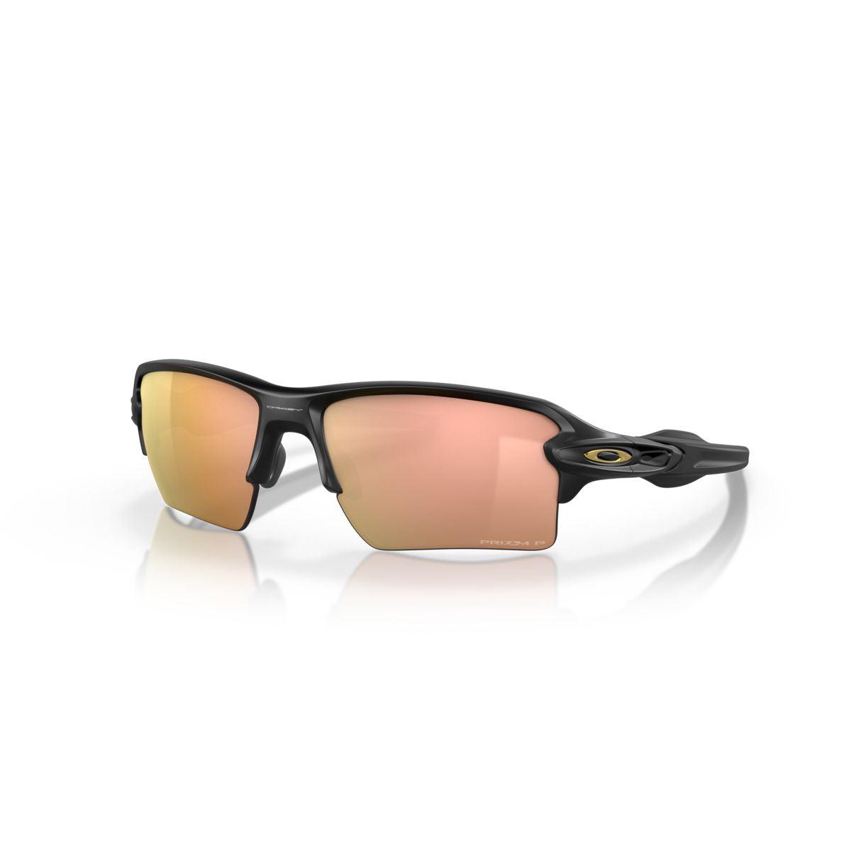 Oakley Flak 2.0 XL Matte Black/Prizm Rose Gold Polarized 0OO9188-9188B3 - Cam2