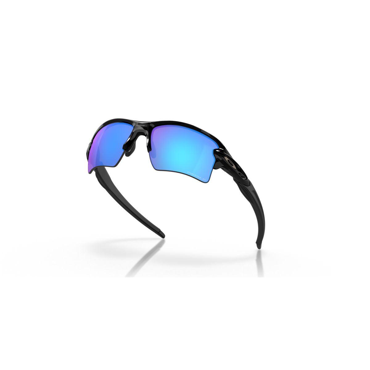 Oakley Flak 2.0 XL Polished Black/Prizm Sapphire Polarized 0OO9188-9188F7 - Cam2