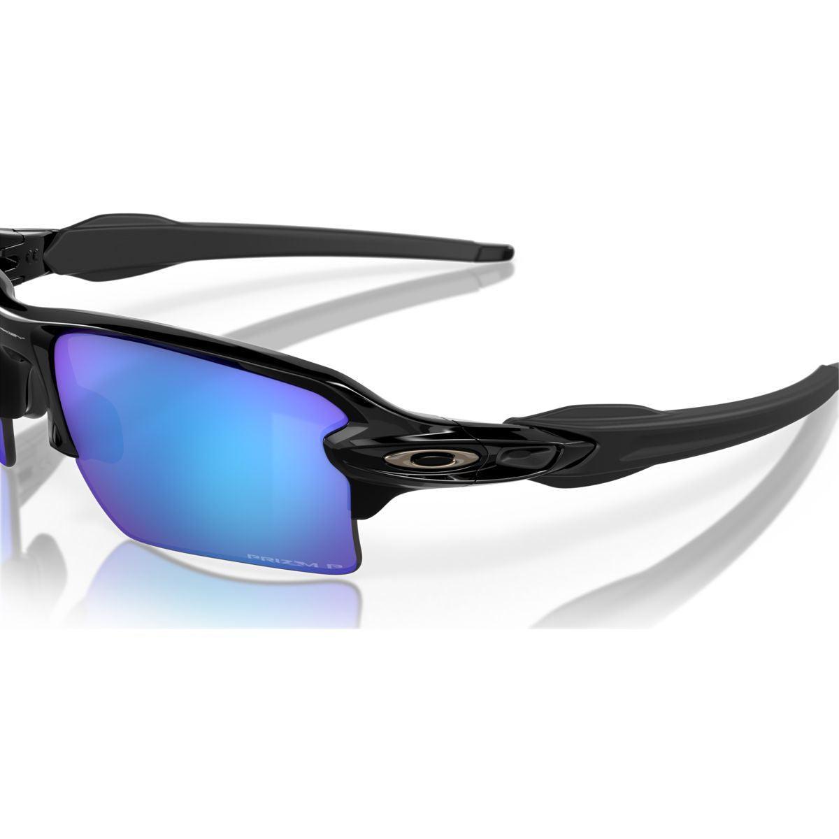 Oakley Flak 2.0 XL Polished Black/Prizm Sapphire Polarized 0OO9188-9188F7 - Cam2