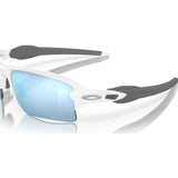 Oakley Flak 2.0 XL Polished White/Prizm Deep Water Polarized 0OO9188-918882 - Cam2