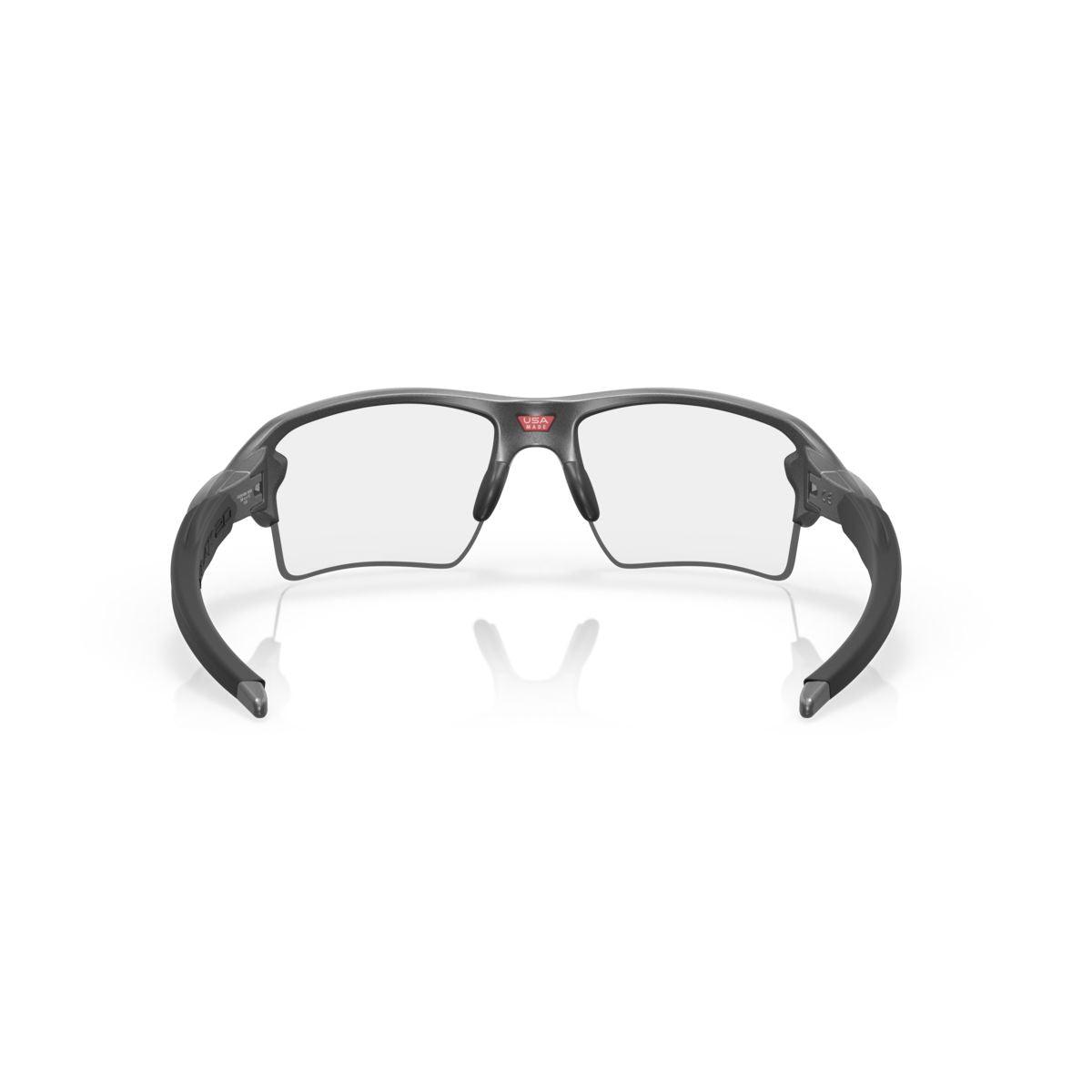 Oakley Flak 2.0 XL Steel/Clear To Black Iridium Photochromic 0OO9188-918816