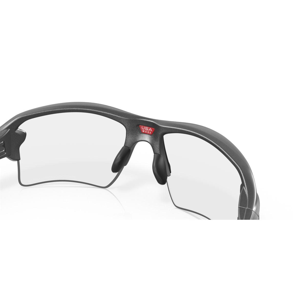 Oakley Flak 2.0 XL Steel Clear To Black Iridium Photochromic 0OO9188 918816 Oakley Cam2