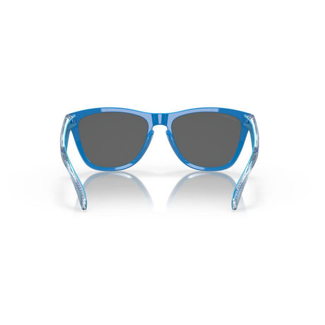 Oakley Frogskins (Low Bridge Fit) Hi Res Polished Sapphire/Prizm Black 0OO9245-9245C9 - Cam2