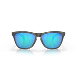 Oakley Frogskins (Low Bridge Fit) Matte Black Tortoise/Prizm Sapphire Polarized 0OO9245-9245D8 - Cam2