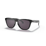 Oakley Frogskins (Low Bridge Fit) Polished Black/Prizm Grey 0OO9245-924575 - Cam2