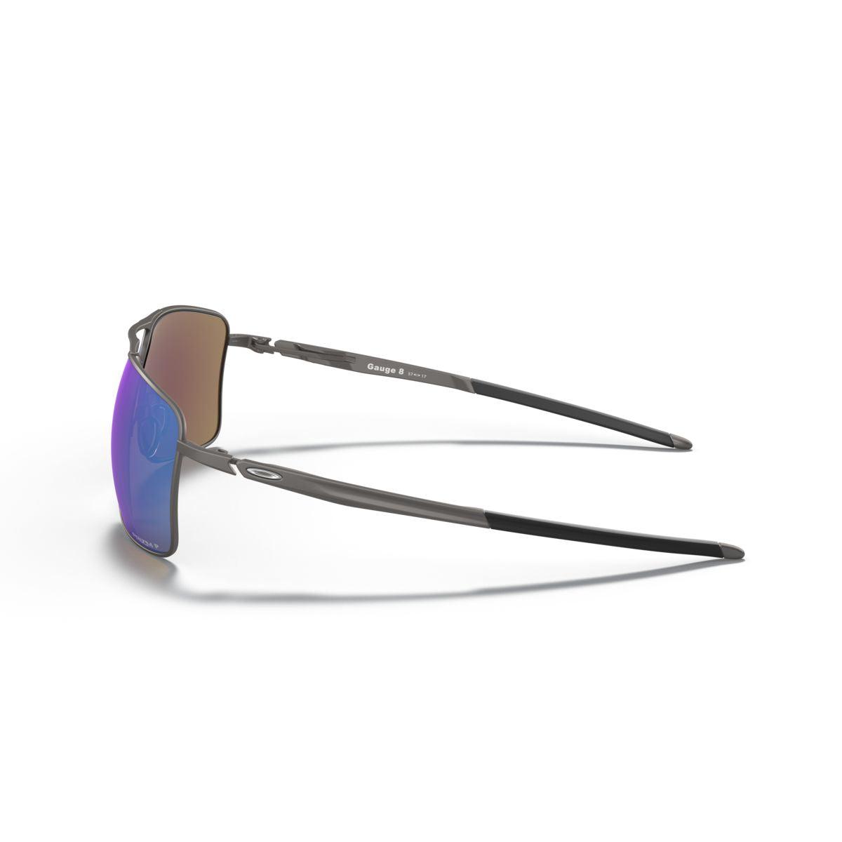 Oakley Gauge 8 Matte Gunmetal/Prizm Sapphire Polarized 0OO4124-412406