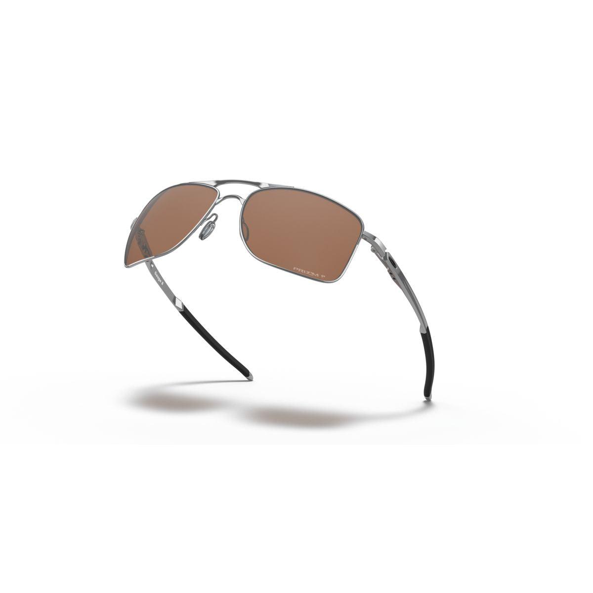 Oakley Gauge 8 Polished Chrome/Prizm Tungsten Polarized 0OO4124-412409