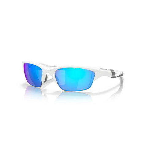 Oakley Half Jacket 2.0 (Low Bridge Fit) White/Prizm Sapphire 0OO9153-915330 - Cam2