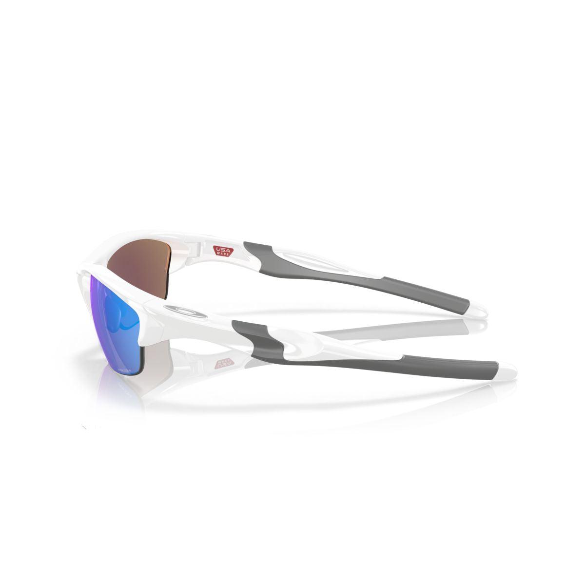 Oakley Half Jacket 2.0 (Low Bridge Fit) White/Prizm Sapphire 0OO9153-915330 - Cam2