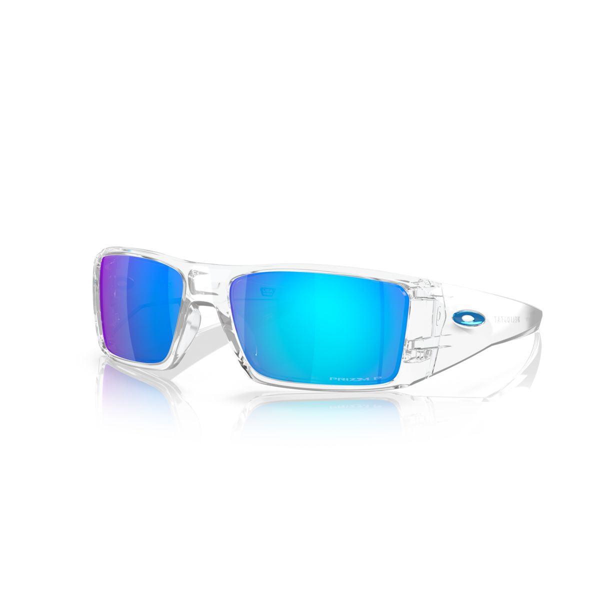 Oakley Heliostat Clear/Prizm Sapphire Polarized 0OO9231-923107