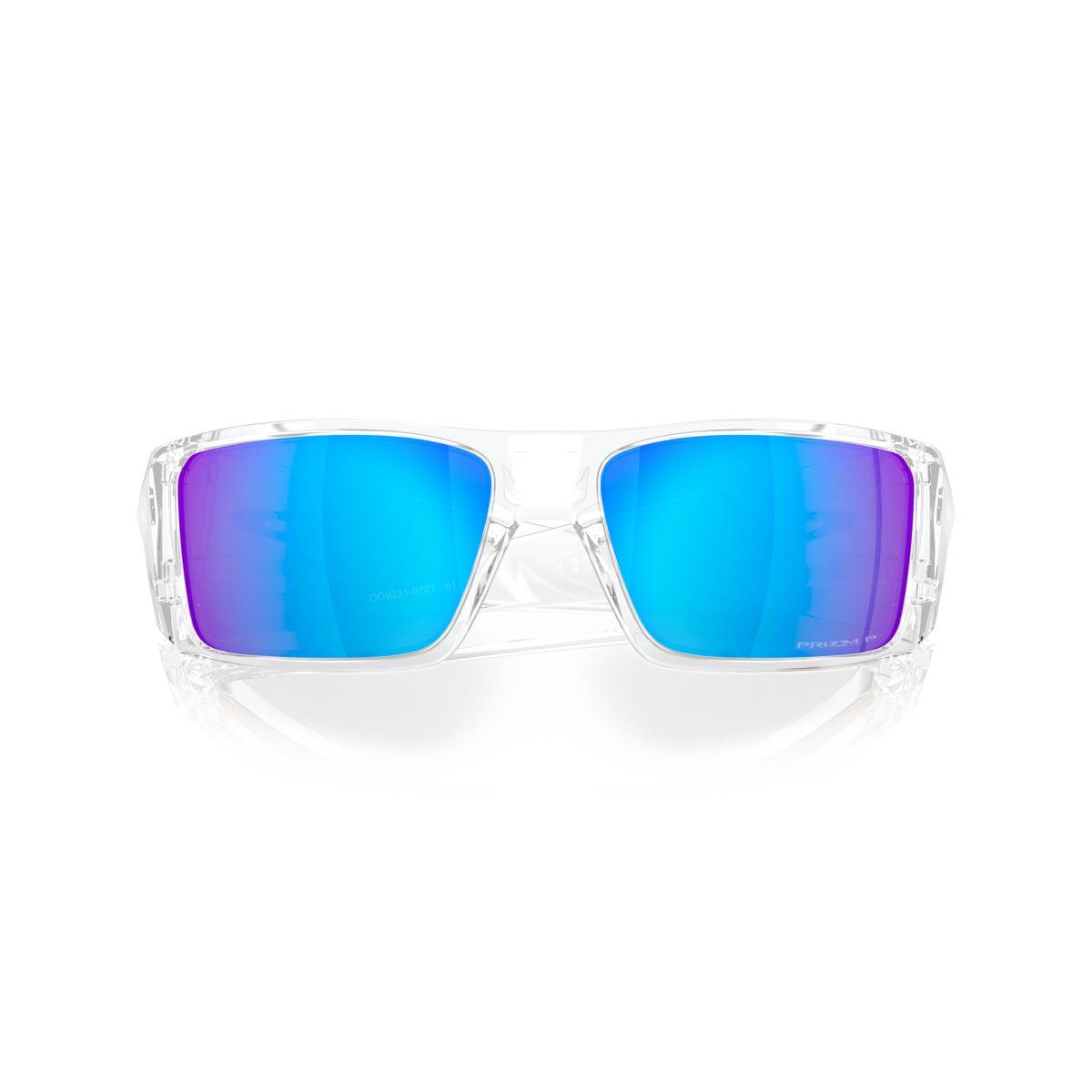 Oakley Heliostat Clear/Prizm Sapphire Polarized 0OO9231-923107