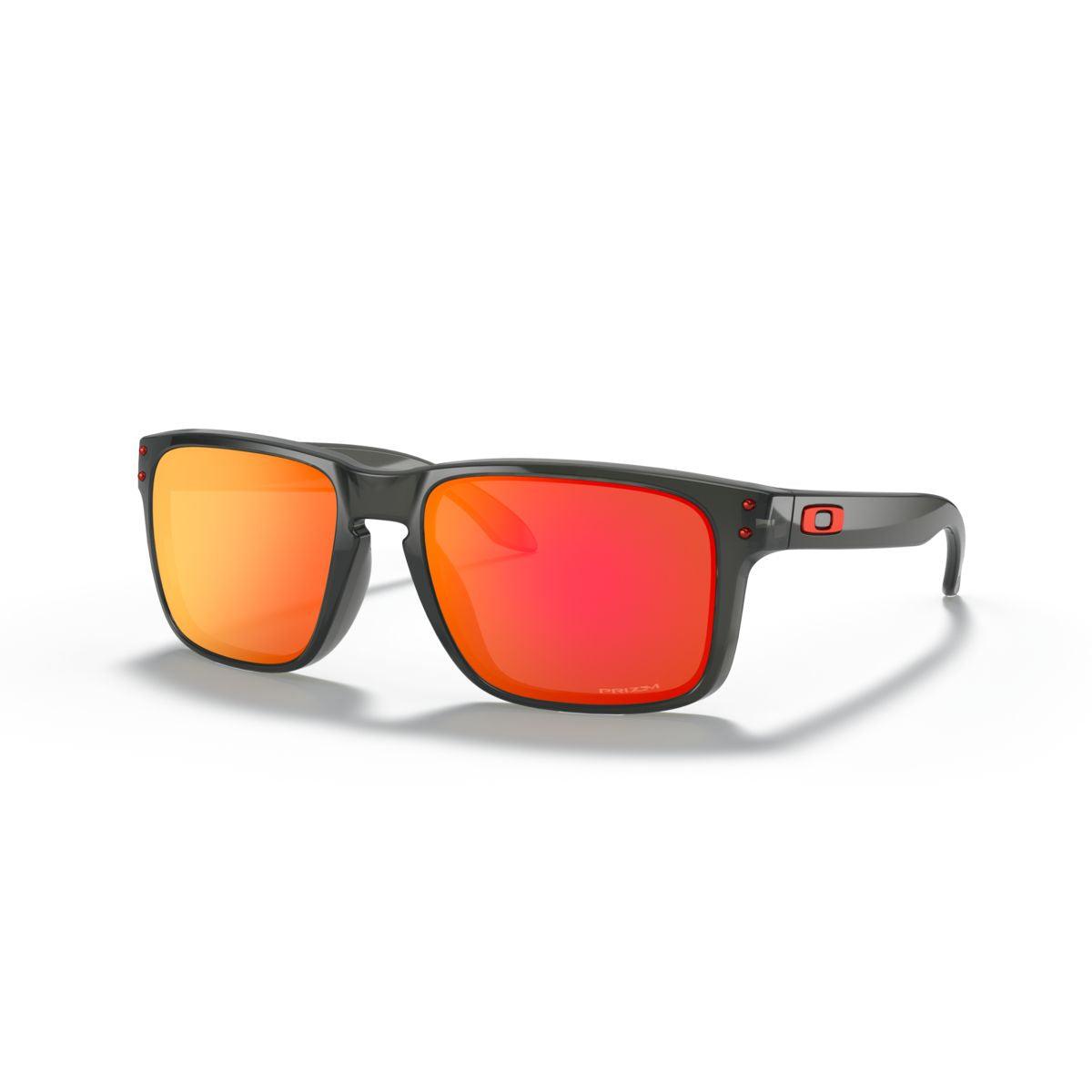 Oakley Holbrook (Low Bridge Fit) Grey Smoke/Prizm Ruby 0OO9244-924428