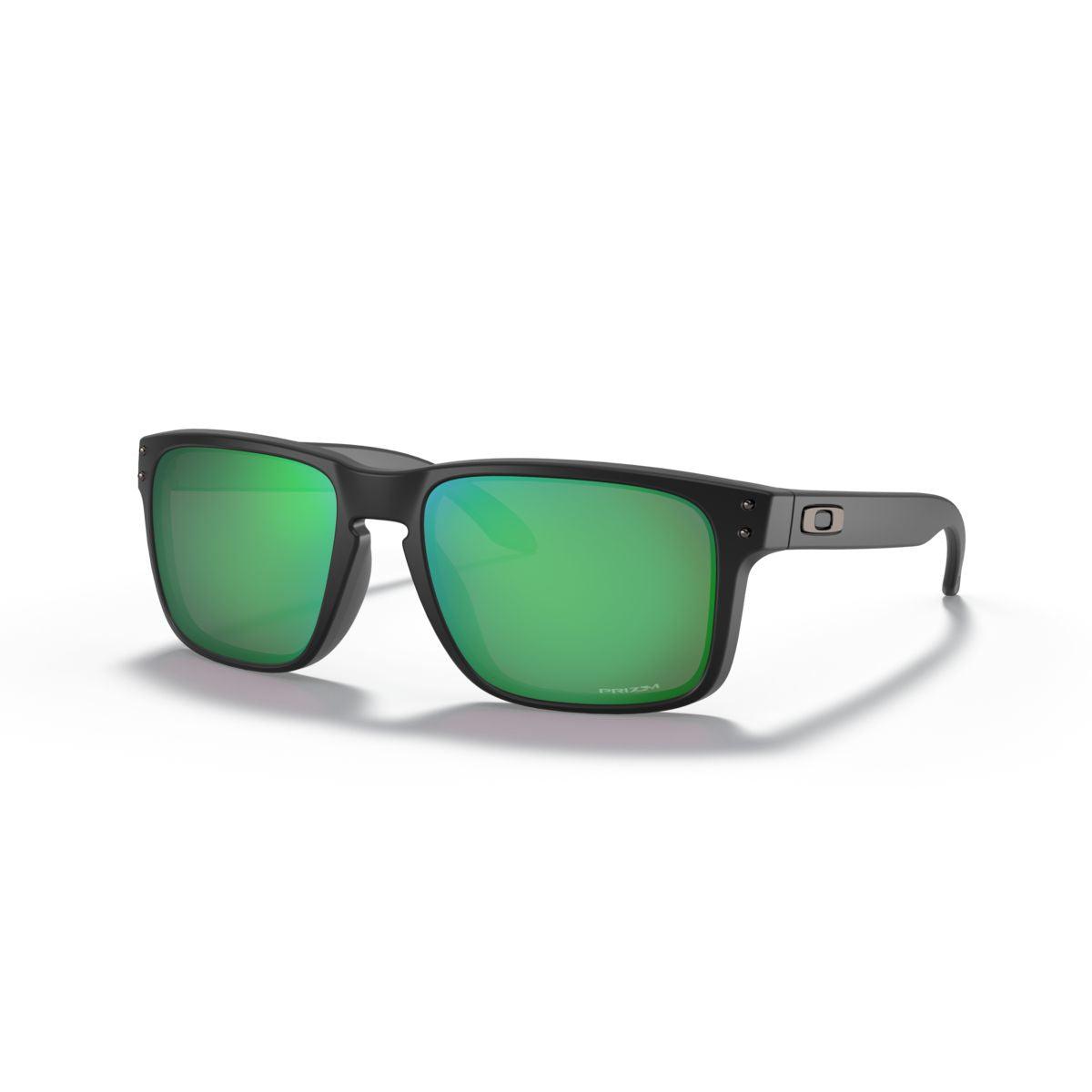 Oakley Holbrook (Low Bridge Fit) Matte Black Ink/Prizm Jade 0OO9244-924429