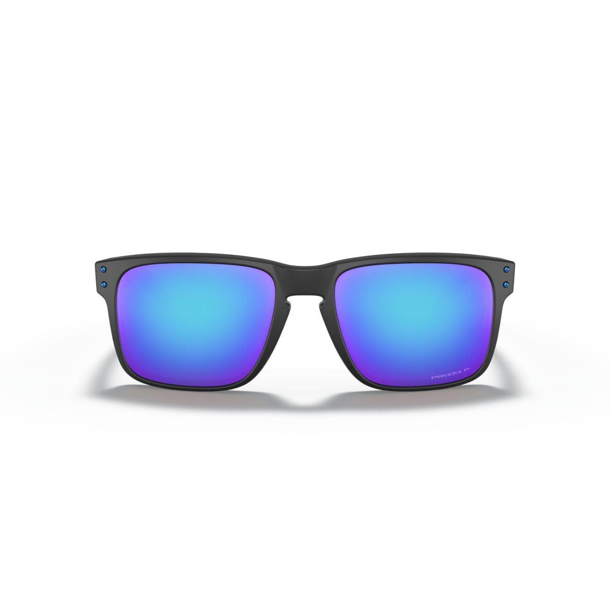 Oakley Holbrook (Low Bridge Fit) Matte Black/Prizm Sapphire Polarized 0OO9244-924448