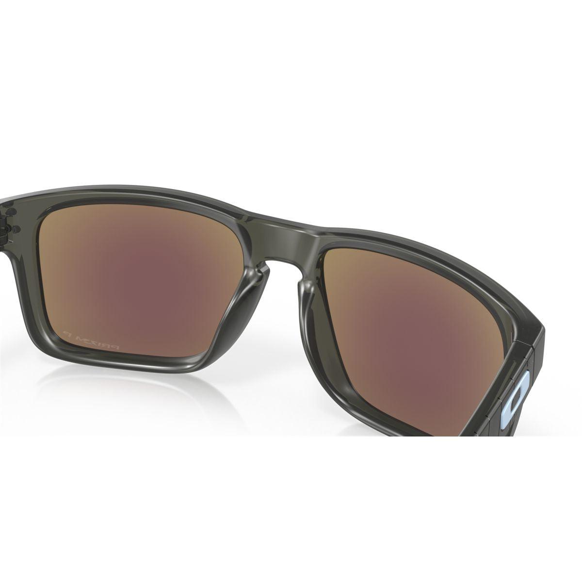 Oakley Holbrook (Low Bridge Fit) Matte Grey Smoke/Prizm Sapphire Polarized 0OO9244-924465