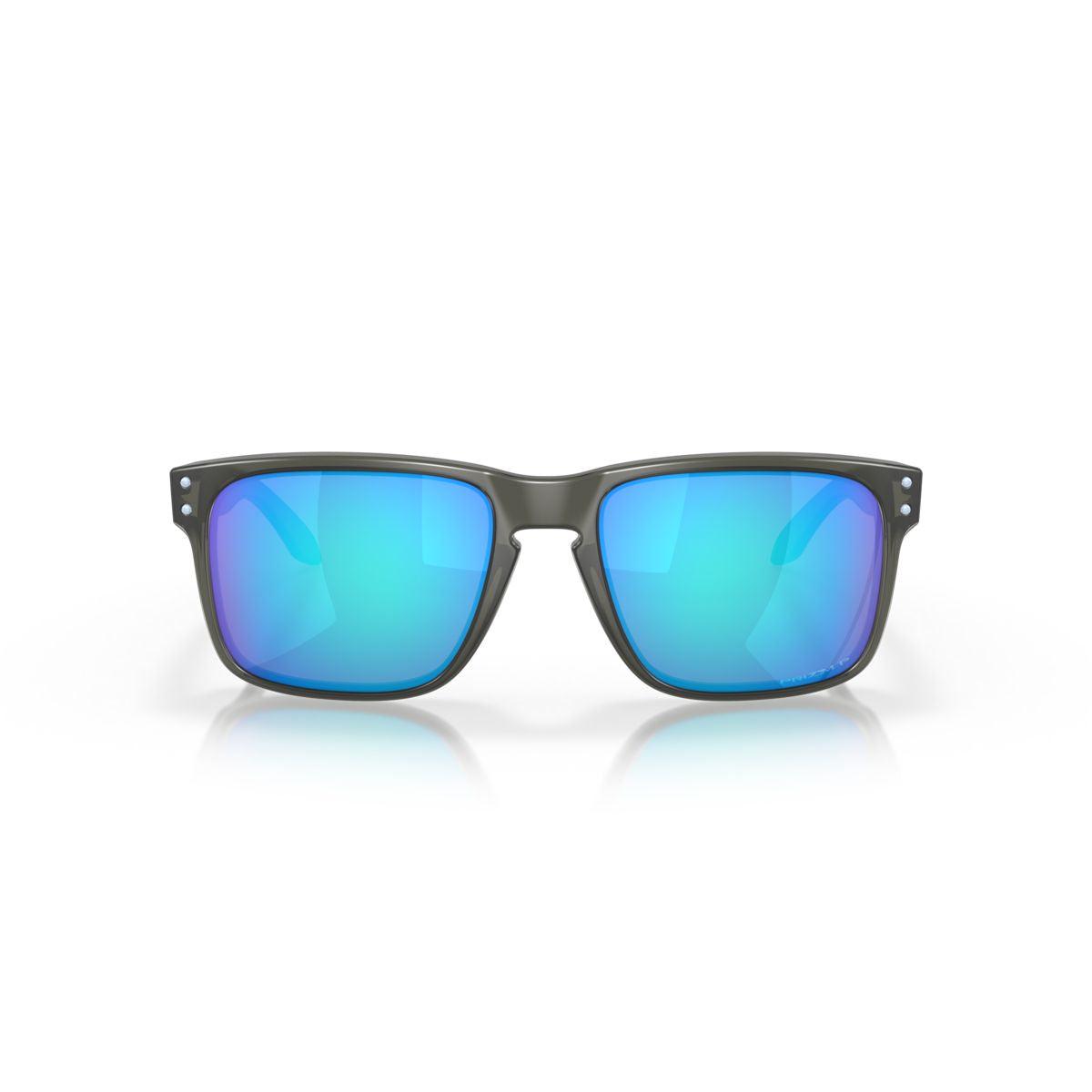 Oakley Holbrook (Low Bridge Fit) Matte Grey Smoke/Prizm Sapphire Polarized 0OO9244-924465