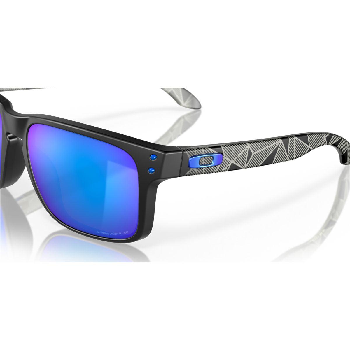 Oakley Holbrook Matte Black Prizmatic/Prizm Sapphire Polarized 0OO9102-9102H0 - Cam2