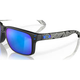 Oakley Holbrook Matte Black Prizmatic/Prizm Sapphire Polarized 0OO9102-9102H0 - Cam2